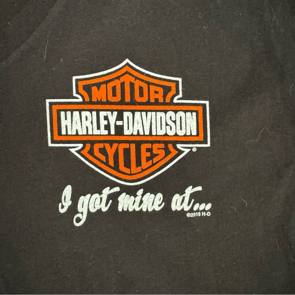 NWT Harley Davidson V Neck T-Shirt War Horse Ocala FL Size XL - Picture 4 of 13